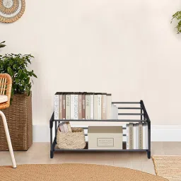 BOOKCASES Metal Open Book Shelf-19