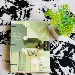 al zohra handicraft Diary Notebook A5 Diary Unruled 200 Pages image 5