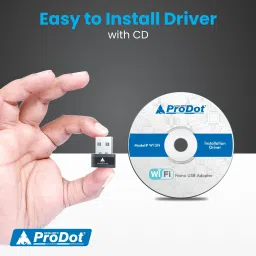 PRODOT 150Mbps 2.4GHz USB WiFi Adapter, Nano WiFi Dongle USB Adapter image 2