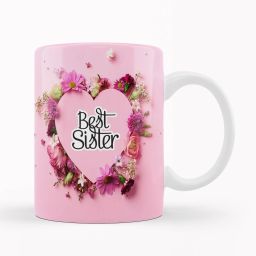 "Best Sister" Premium for Lovely Sister #409 Ceramic Coffee Mug-image-14