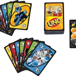 woyr Preimum Quality UNO Harry Potter and UNO Dragon Ball Z Playing Cards Game image 5