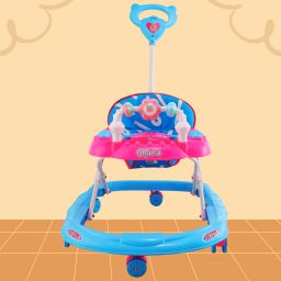Musical 2-in-1 Walker With Parent Rod-image-43