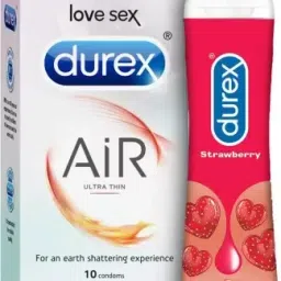 Air Condom 10s and Lube - Strawberry Flavoured Lubricant-22