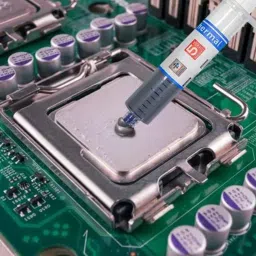 Multybyte (Pack of 2) Heat Sink Paste Injection (Big) with High thermal conductivity Carbon Based Thermal Paste image 5