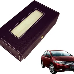 mockhe Basic-Black Tissue Box Leatherette-59 Vehicle Tissue Dispenser-picture-14