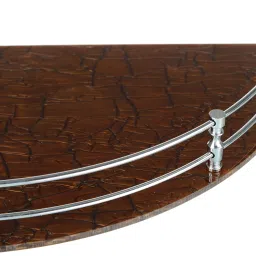 Bathroom Corner Shelf Shelves Wall Stand Rack Bathroom accessories(9 INCH) Acrylic Wall Shelf-image-39