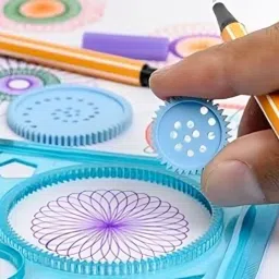 Geometric Ruler Drafting Tools Stationery For Students Learning Art Sets Ruler-12