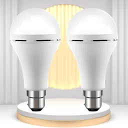 Emergency 15W Inverter LED Bulb with 1200mAh Rechargeable Battery Pack of 2 L156 4 hrs Bulb Emergency Light-9