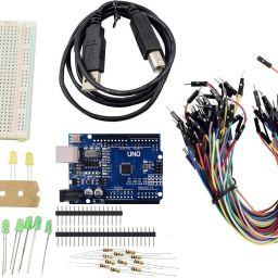 R3 400 Basic Starter Kit Arduino Smd UNO Breadboard LED Jumper Wire for Compatible with Arduino Educational Electronic Hobby Kit-image-31