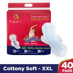 Period Care XXL Enrich with Neem-Safflower Sanitary Pads for Women | 320mm Sanitary Pad-42