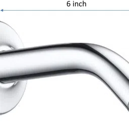 SAMANEA 6 inch basic Shower Arm (Chrome) Shower Arm-image-66