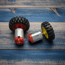 erhindia DC Toy Motor Kit with Wheel DIY Science Project Kit School Kids DIY Experiment-picture-47
