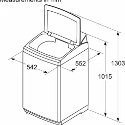bosch 8 kg Fully Automatic Top Load with In-built Heater Grey image 5