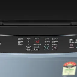 TCL 7 kg 5 Star Fully Automatic Top Load Washing Machine (TWA70-F3G, Fuzzy Logic, Honeycomb Drum, Dark Gray) image 2