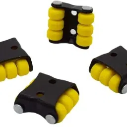 6 W FIX MINI YELLOW-34829, (Set of 4 Pcs) Appliance Furniture Caster-image-12
