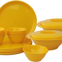 Pack of 22 PP (Polypropylene) Dinner Set-image-10