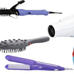 WIB Hair Straightener Hair Dryer Hair Brush Hair Curler With Hair Trimmer Personal Care Appliance Combo-image-67