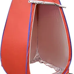 Foldable Portable Pop up Cloth Changing Tent or Toilet (Orange) Tent - For Camping Hiking and Picnic-picture-15