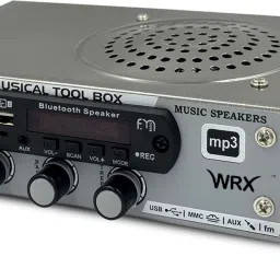 Multimedia Speaker with Bluetooth, USB, SD Card , AC/DC FM Radio 80 W AV Power Amplifier-21