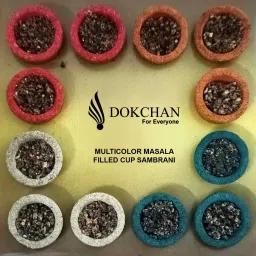 24 Loban Cup Guggal Dhoop for Pooja Hawan l Non Toxic Charcoal Free Dhoop Cups Rose, Sandal, Orchid Dhoop-image-20