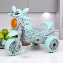 KIDS RIDEON WITH LIGHT & MUSIC BEST FOR 1,2,3 YEAR KIDS,MADE IN INDIA Rideons & Wagons Non Battery Operated Ride On-15