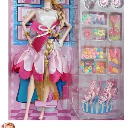 Amyira Fashion Doll with Bendable Joints and Accessories-image-3