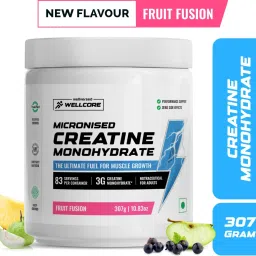 Micronised Creatine Monohydrate | Lab Tested | Enhanced Absorption | 100% Pure Creatine-15