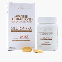 GLUTONE Japanese L-Glutathione with Glutone-A & Alpha Lipoic Acid for Skin - 15 Tablets-10