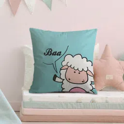 the purple tree Canvas Cushion with Baby Sheep Print-picture-37