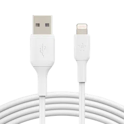 belkin Boost Charge Lightning to Type A 3.2 Feet (1M) Cable (PVC Cord, White)-51