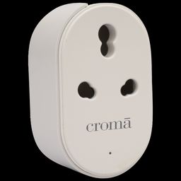 Croma Alexa & Google Assistant Smart Plug For Room Heater, Air Conditioner (Voice control, CRSP16ASPA327202, White)-picture-10