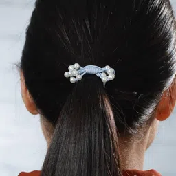 OOMPH Set Of 10 Beaded Ponytail Holders image 4
