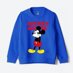 YK Disney Boys Mickey Mouse Printed Pure Cotton Pullover-image-44