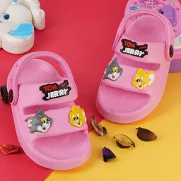 BAESD Kids Tom & Jerry Self Design Rubber Clogs-10