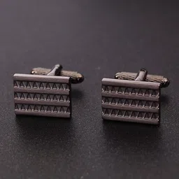 Alvaro Castagnino Textured Square Cufflinks-picture-41