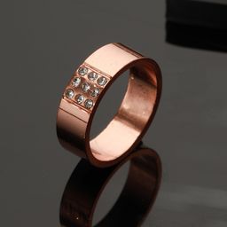 Bold by Priyaasi Men Rose Gold-Plated American Diamond-Studded Finger Ring-image-19