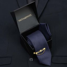 MUTAQINOTI Men Silk Necktie Accessory Gift Set-image-71