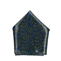 Blacksmith Men Leaves Printed Satin Pocket Square-picture-11