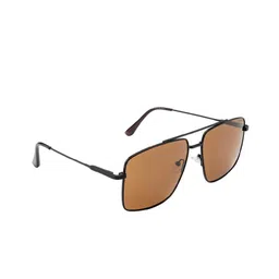 POPPY Men Square Sunglasses with Polarised and UV Protected Lens-10