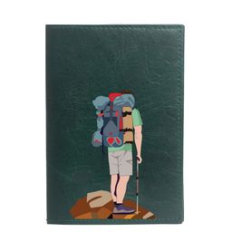 THE MESSY CORNER Men Printed Passport Holder-31