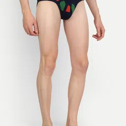 MERLOT Men Geometric Pattern Briefs-16