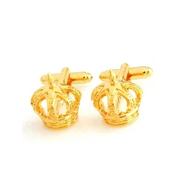 PELUCHE Gold-Toned Crown On Cufflink-picture-57