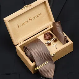 LOUIS STITCH Men Italian Silk Accessory Gift Set-picture-34