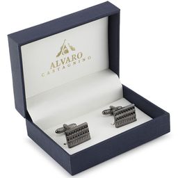 Alvaro Castagnino Textured Square Cufflinks image 3