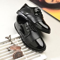 STEFENS Boys Formal Lace-Ups Oxfords-52