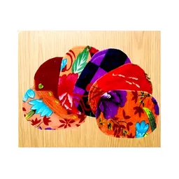 Supreme Home Collective Brown & Blue 5 Pcs Printed Doormats-image-67
