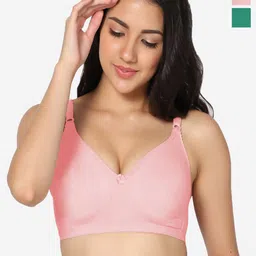 In Care Pack Of 2 Full Coverage Pure Cotton Bra With All Day Comfort-picture-46