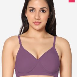 In Care Pack Of 2 Full Coverage Pure Cotton Bra With All Day Comfort-image-75