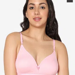In Care Pack Of 2 Half Coverage Pure Cotton Bra With All Day Comfort-image-83