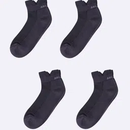AIR GARB Unisex Pack Of 4 Anti-Bacterial Ankle-Length Socks-39